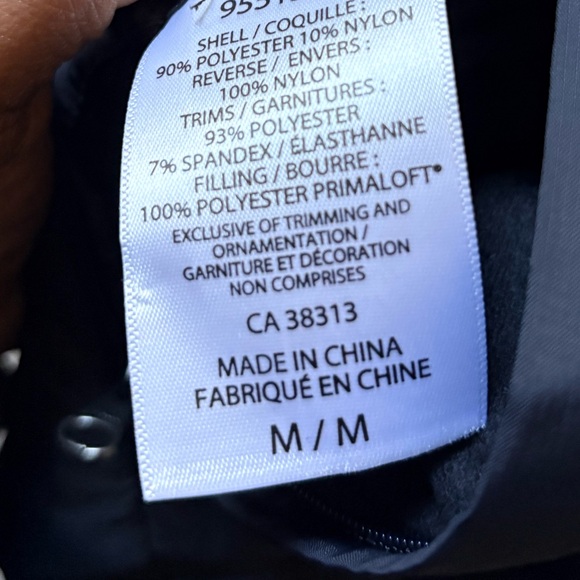 United Colors Of Benetton | NWT Reversible Quilted Jacket - Men's M, Navy - FLAW - Picture 12 of 13